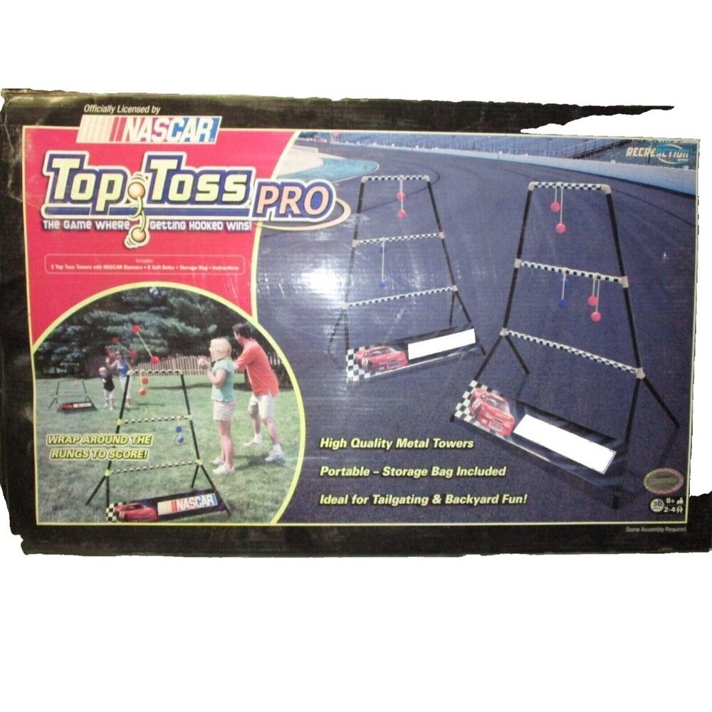 Vintage Fundex Games Nascar Top Toss Pro